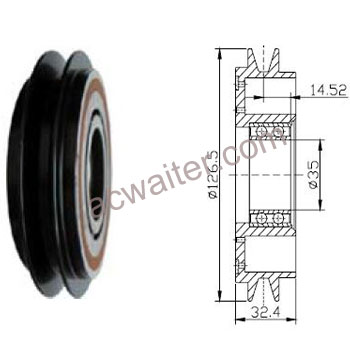 21-50016 Compressor: FM10S17