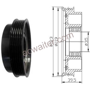 21-50062 Compressor: FM10S17