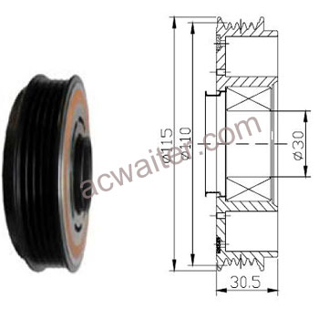 21-50087 Compressor: Denso10PA