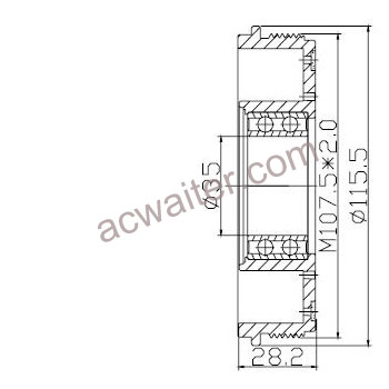 21-50098 Compressor: Denso10S15