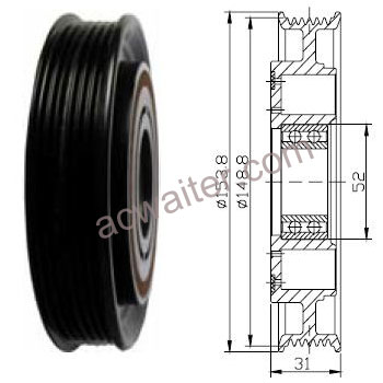 21-50099 Compressor: Denso10PA