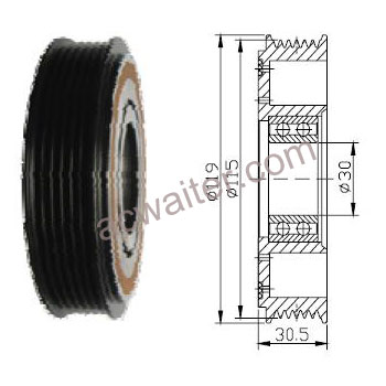21-50103 Compressor: Denso10PA