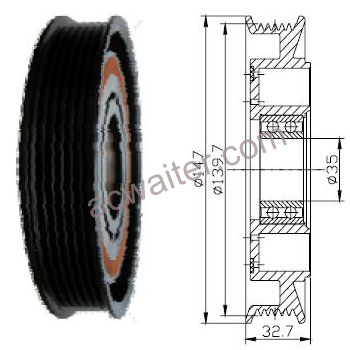 21-50118 Compressor: Denso7SBU16C