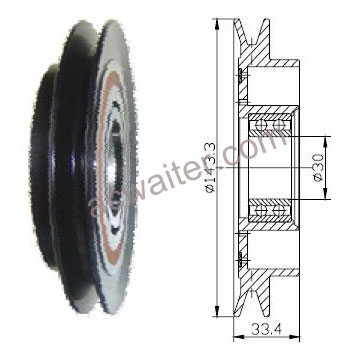 21-50138 Compressor: Denso10S15