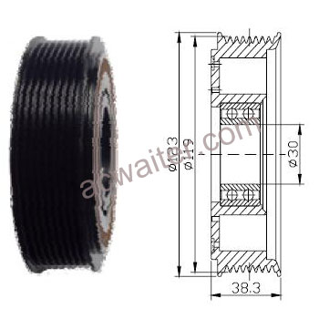 21-50141 Compressor: Denso10PA