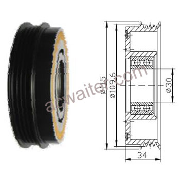21-50144 Compressor: Denso10PA