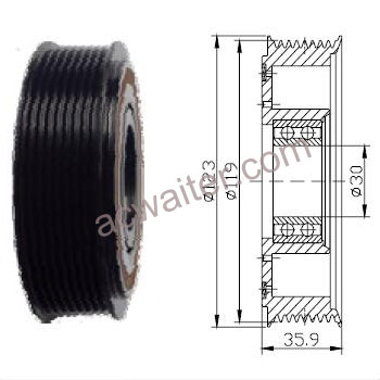 21-50146 Compressor: Denso10PA