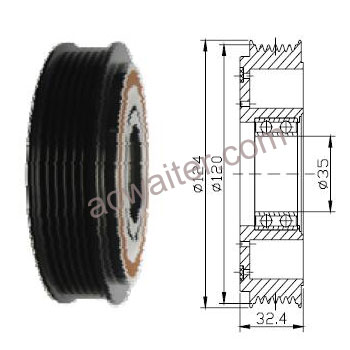 21-50165 Compressor: FM10S17