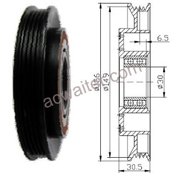 21-50190 Compressor: Denso10PA