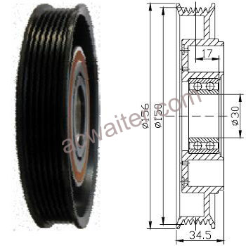 21-50204 Compressor: Denso10PA