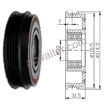 21-50208 Compressor: Denso10PA