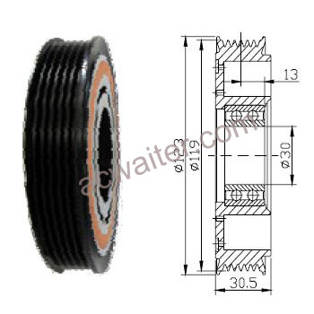 21-50210 Compressor: Denso10PA