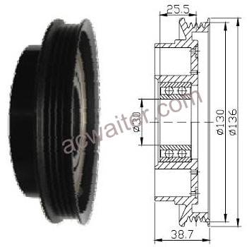 21-50216 Compressor: Denso10PA