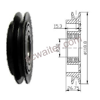 21-50219 Compressor: Denso10S08