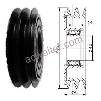 21-50225 Compressor: Denso10P15C