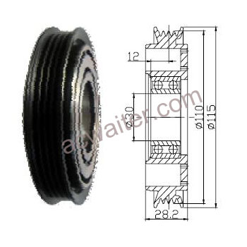 21-50241 Compressor: Denso10S11