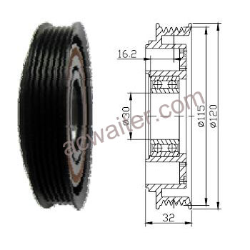 21-50246 Compressor: Denso10S13C