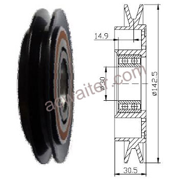 21-50260 Compressor: Denso10Pa17C