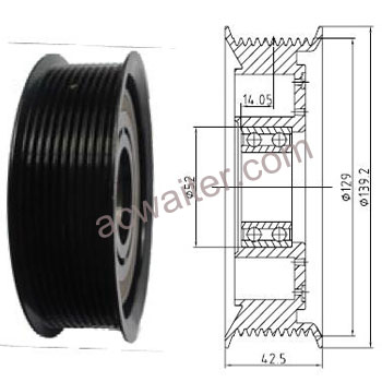 21-50261 Compressor: Denso10Pa17C