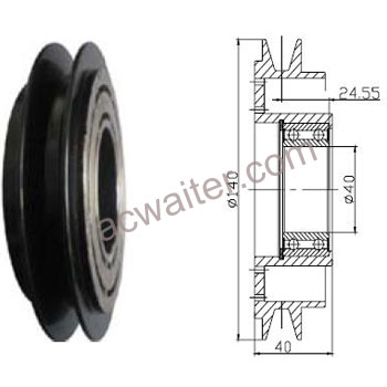 21-50418 Compressor: Sanden5H14
