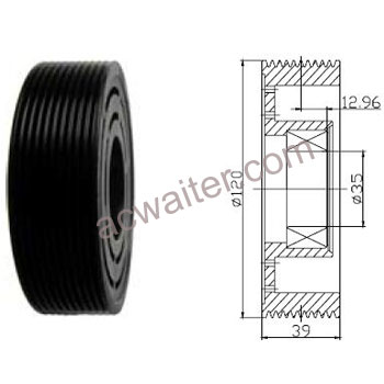 21-50426 Compressor: Sanden7H15