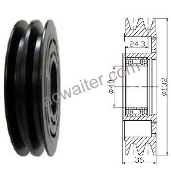 21-50433 Compressor: SandenSD508S