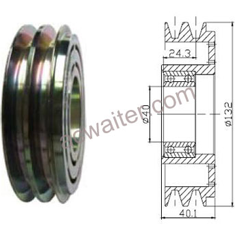 21-50435 Compressor: SandenSD508