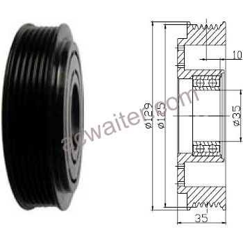 21-50467 Compressor: Sanden7H15