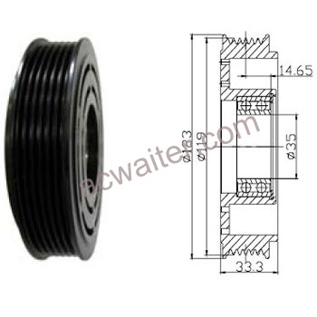 21-50469 Compressor: Sanden5H11