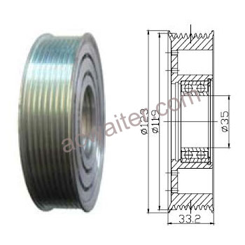 21-50497 Compressor: SandenSD505