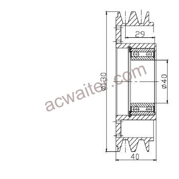 21-50501 Compressor: SandenSD508