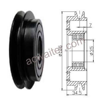 21-50502 Compressor: SandenSD507