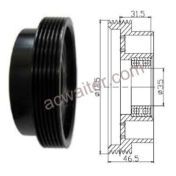 21-50513 Compressor: Sanden7H15