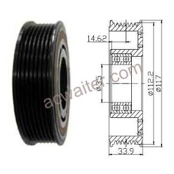 21-50520 Compressor: Sanden7H15