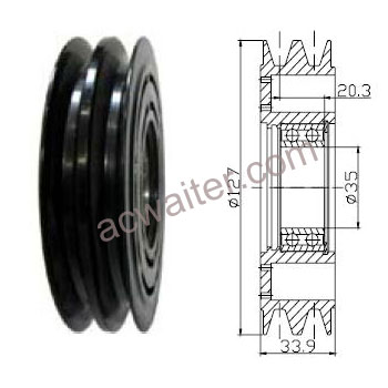 21-50524 Compressor: SandenSD508S