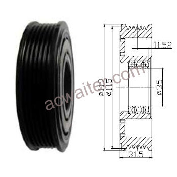 21-50531 Compressor: Harrison/DeplhiCVC