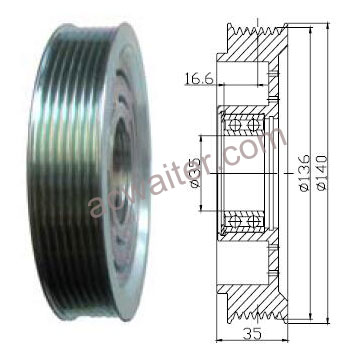 21-50532 Compressor: Sanden7H15