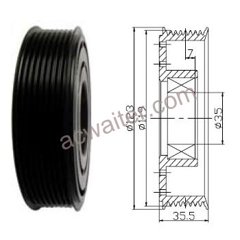 21-50592 Compressor: ZexelDKS17