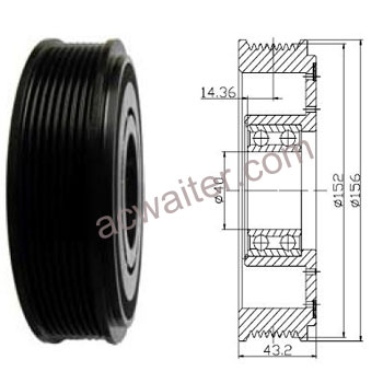 21-50596 Compressor: ZexelDKS32/TM31