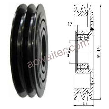 21-50599 Compressor: ZexelDKS22/TM21