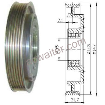 21-50628 Compressor: Calsonic