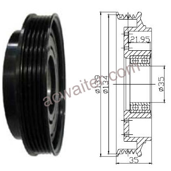 21-50629 Compressor: Calsonic
