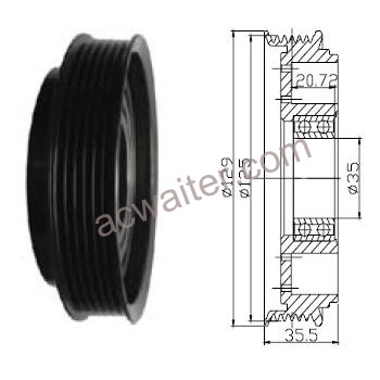 21-50630 Compressor: Calsonic