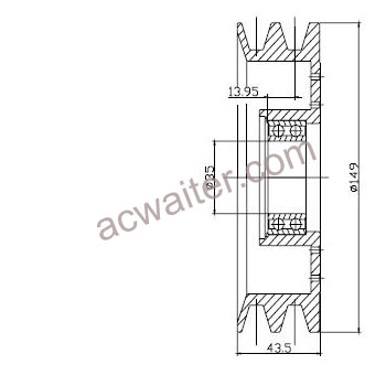 21-50670 Compressor: ZexelDKS17