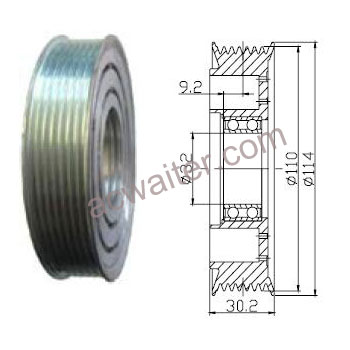 21-50753 Compressor: Seiko-Seiki SS96