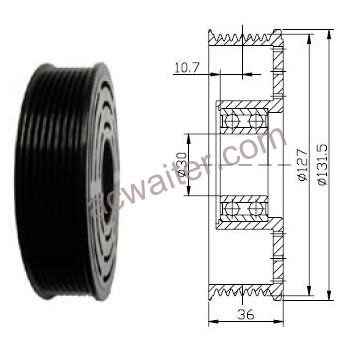21-50921 Compressor: Ford FS10