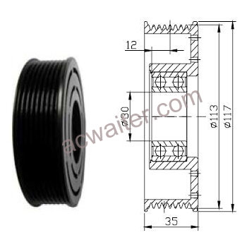 21-50922 Compressor: Ford FS10