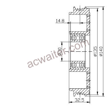 21-50945 Compressor: Ford FS10