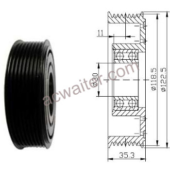21-50954 Compressor: Halla
