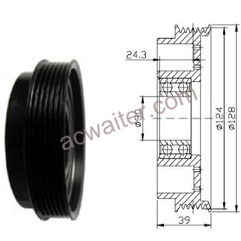 21-50965 Compressor: Halla